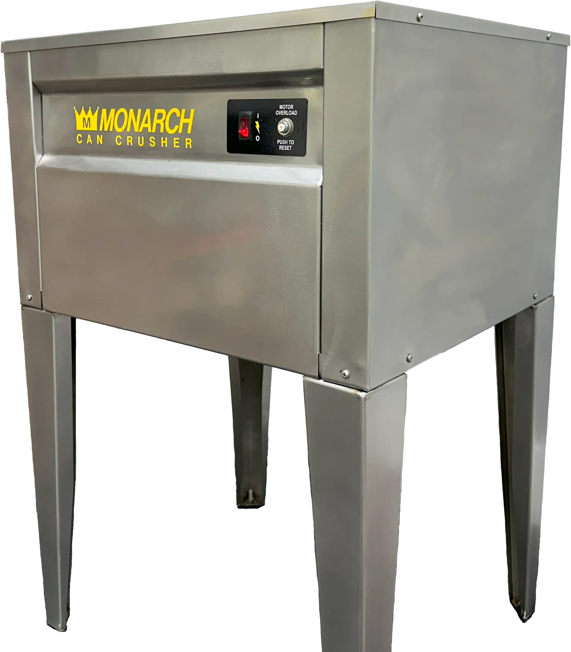 Monarch Can Crusher corner view